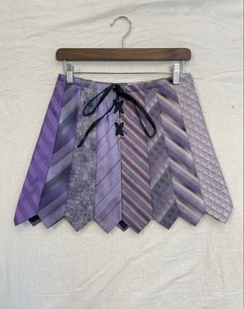 Upcycle Tie Skirts (Dv-10-9)