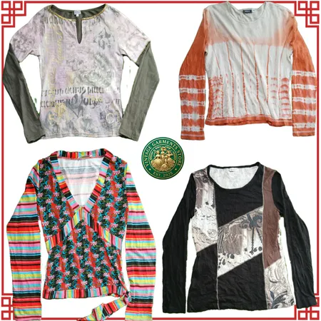Hurry Up! Y2K Long Sleeve Blouses Guess & Zara TRF Lot #A13 – Don't Miss Out!