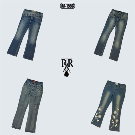 Y2K Brittany Era Denim Jeans (AA-1556)