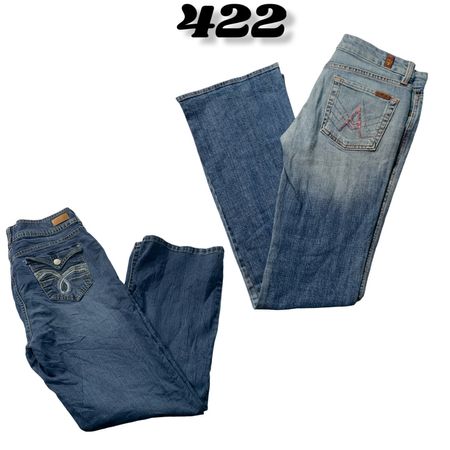 Y2k Bootcut jeans (brands) Wall flower , Amethyst & Earl etc #422.