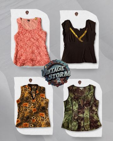 Y2K Reseller-Bluse