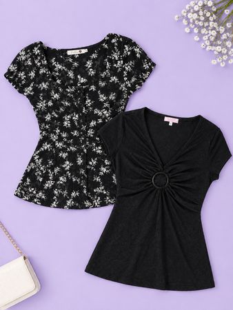 Half Sleeve Blouse
