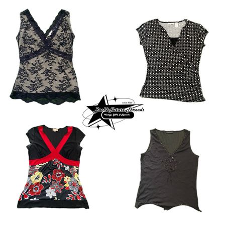 Y2k Cute Vibe Girl Tank Top B2F-244