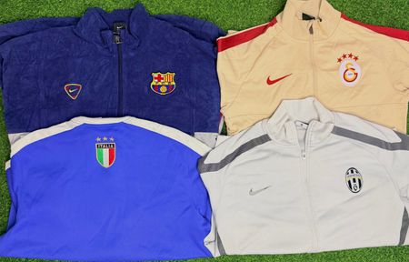 Veste de survêtement club de football