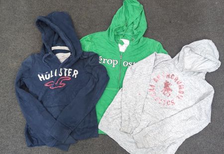 Hollister, Abercrombie, Aeropostale Felpe con cappuccio VA-020