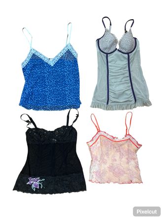 Y2K multi Cloure Nighties 15 pcs At 1252