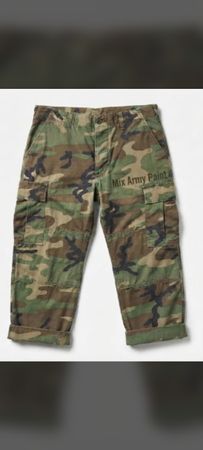 Mix army pants
