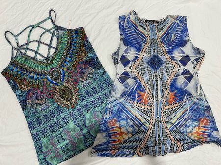 Y2K Embellish Tops B# 571