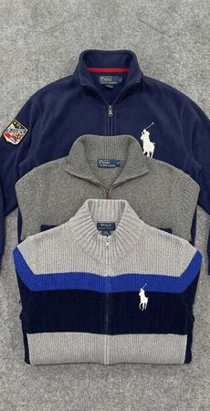 Ralph Lauren Polo 1/4 Zipper Sweaters #0020