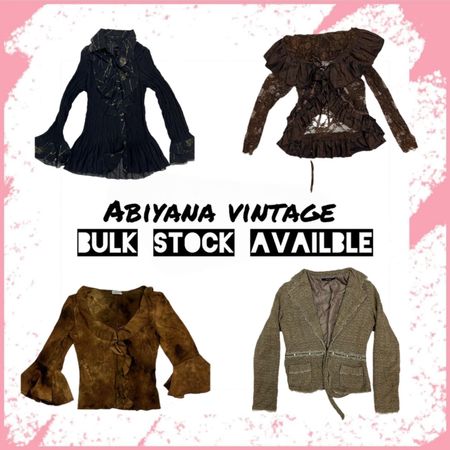 Y2K Fairy Grunge Ruffle Blouses - Vintage 90s Whimsygoth Lace Bell Sleeve Top -AV-127
