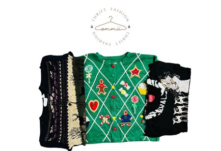 Vintage christmas jumpers core