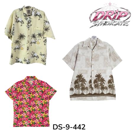 Hawaii Vibes Only Maglietta con tramonto tropicale dell'isola (DS-9-442)