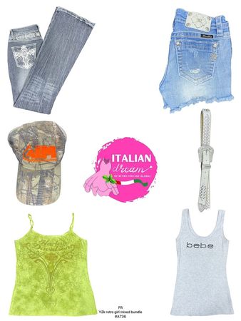 Lot mixte de filles rétro Y2k