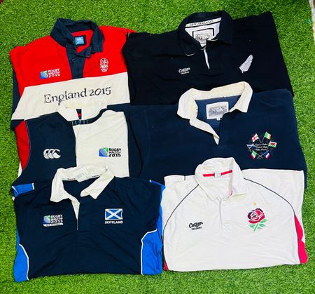 Mix vintage club rugby shirts #10