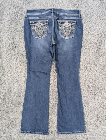 ***Y2K Retro Embellished Denim