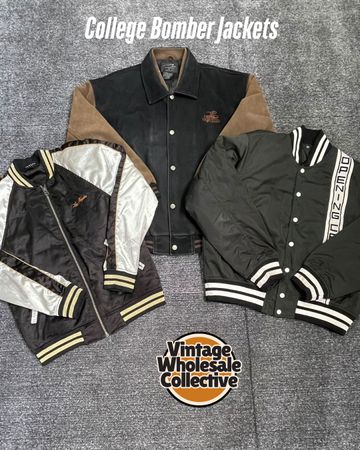 🔴 College Bomber Jackets - (10/10)