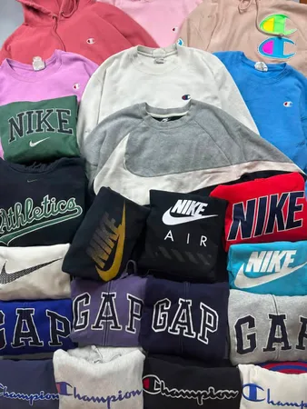 Mix branded sweatshirt Crew neck