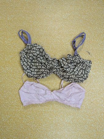 Lot of 12 Women's Mixed Bras Patterned & Soft Bralettes Underwear - Bundle #16