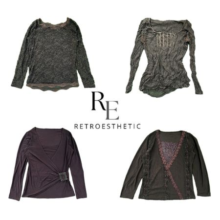 Y2K Nature Vibe Girl Full Sleeve Top RE-3759