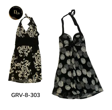 3. Robe Mini Poly Femme – Ajustement Confortable Premium Style Y2K. (GRV-8-303)