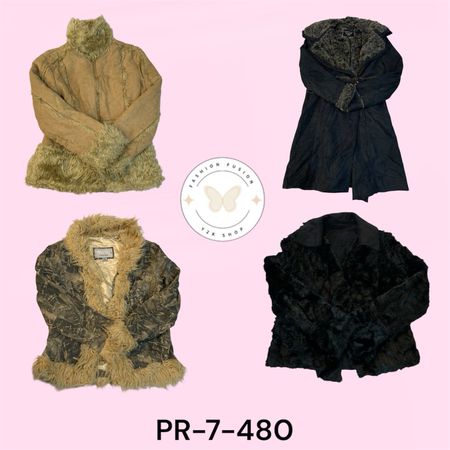 Mixed Afghan Coat Vintage Assorted Afghan Coats | Wholesale(PR-7-480)