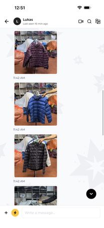 Custom handpick Custem handpick 5 pcs Montbell puffer jackets