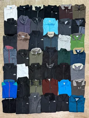 Fleece vintage de marque 42 pièces