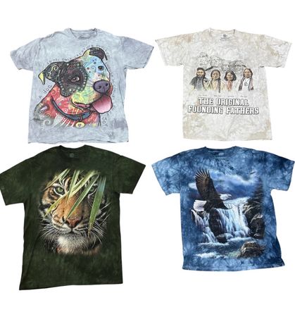 T-shirt montagne 9 pcs À 1306
