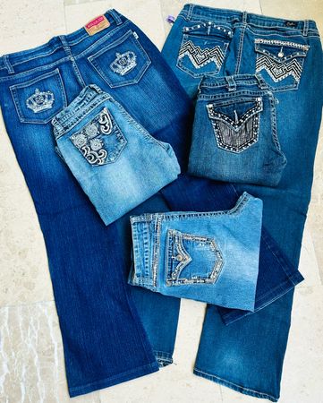 Damen Schlagjeans