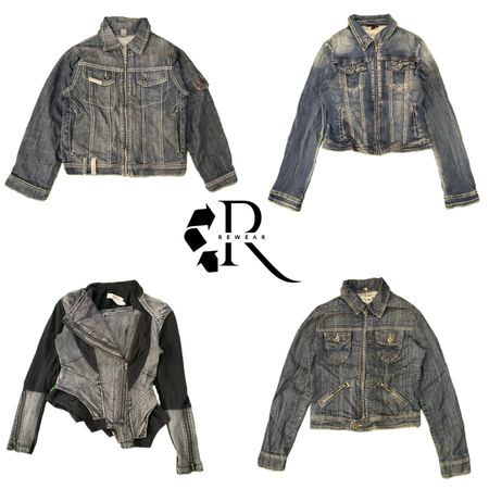 Y2K Era Cyber Girl Denim Jackets RW-2209