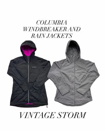 Columbia Wind Breaker And Rain Jackets