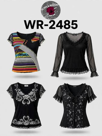 Y2k whimsigoth tops WR-2485