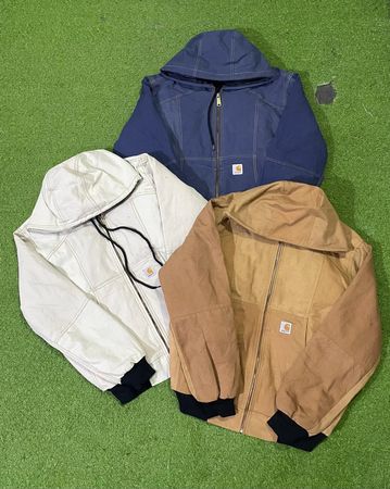 アップサイクルカーハートフーディジャケット