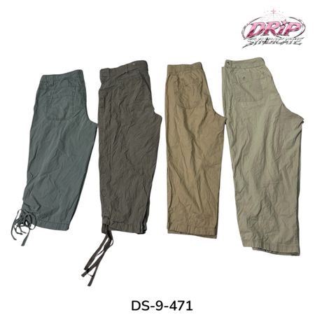 Baggy Y2K Cargo Capri With Ultimate Streetwear Energy (DS-9-471)
