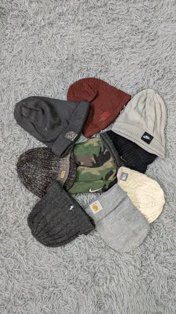 ***Wool Beanie Caps – Branded Winter Style Mix
