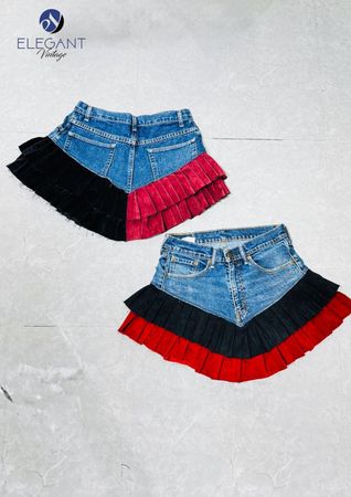 UPCYCLED Denim Skirts - EVR0520