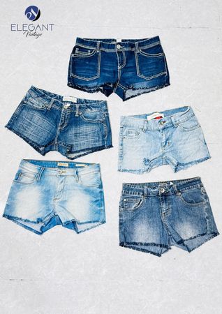 Shorts en denim recyclé - EVR0526