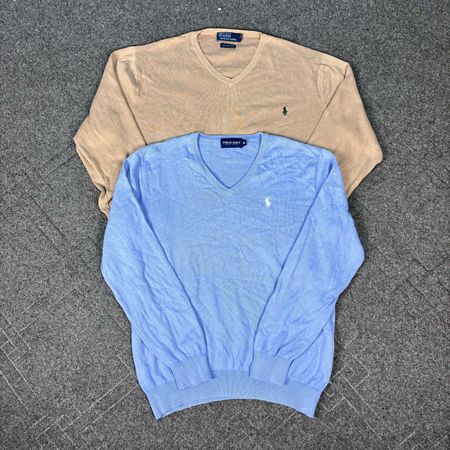 Ralph Lauren mix sweater (Cv325)