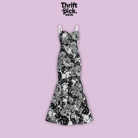 Y2K Tone Mix Kleid