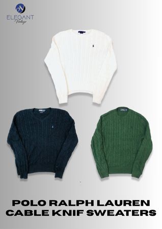 Polo Ralph Lauren Cable Knit Mix Sweaters - EVM1794