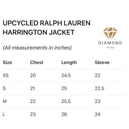Upcycle Ralph Lauren Harrington Jacket (DV -05)