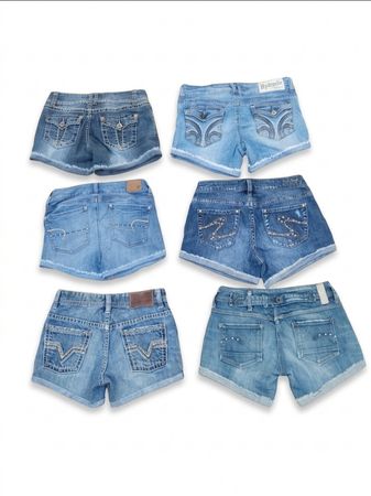 Bundle di pantaloni denim vintage Y2K (S-74)