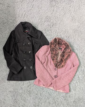 ***Y2K Wool Coats – Vintage Winter Coat Mix