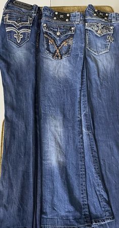 Miss me/True Religion/Rock Revival Jeans Flared/Bootcut
