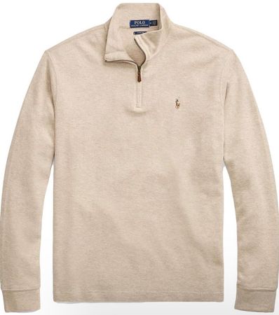 premium Ralph Lauren 1/4 zip sweater