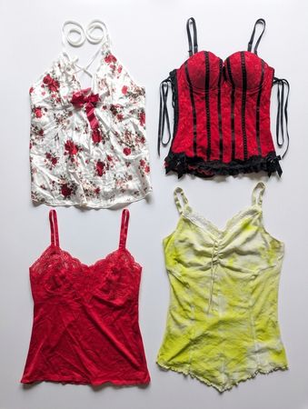 Y2K cime tops 12 pcs