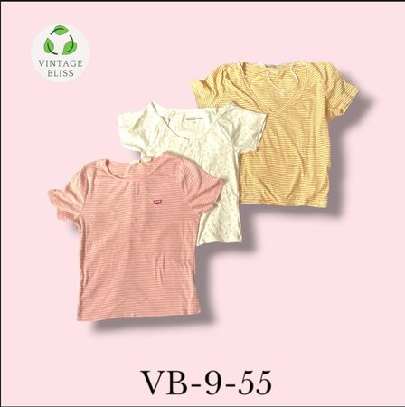 Y2K Vintage Printed T-Shirt Wholesale Bundle (VB-9-55) 10 piece