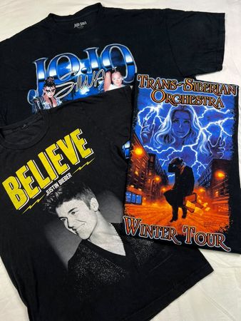 Vintage bedrucktes T-Shirt (T-0054)