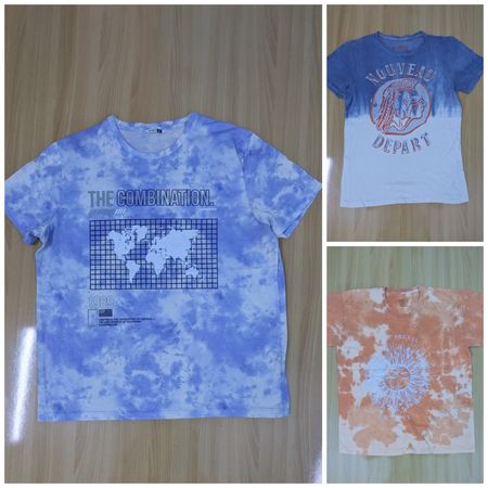 JA 0728 Tie and Due Round Neck T-shirts