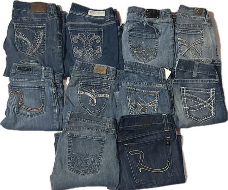 ROCK AND REPUBLIC AND OTHER MIX BRANDS JEANS (ID 1428)